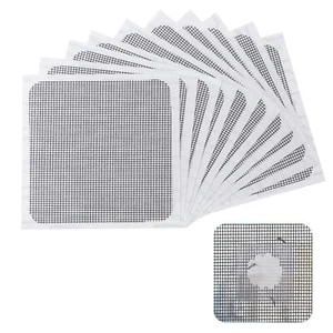 10 Sheets Window Screen Patches Repair Kit Repair for Window and Door Tears H... - Picture 1 of 6