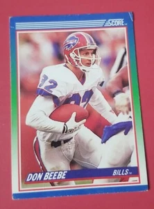 1990 Score Football Card #46 Don Beebe - Buffalo Bills - Bild 1 von 2