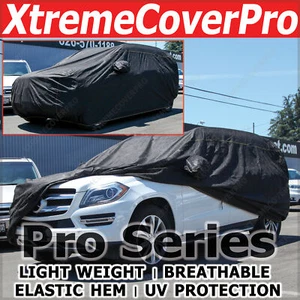 Mercedes GLS550 GLS63 GLS450 2019 cubierta de coche transpirable con espejo bolsillo negro - Imagen 1 de 10