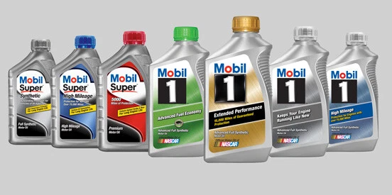 Many Viscosity Mobil 1 Fully Synthetic Engine Oil 7 Quart 6.622 Liter - image 1 of 1