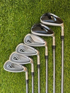 ADAMS GOLF IDEA a2 OS Iron Set 6pcs 6-Pw,Sw Flex S Stiff Carbon - Picture 1 of 3