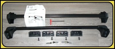 Nissan Almera Roof Bars N15 / MK1 1995-00 4/5D Genuine OEM KE730-0N400 VGC - image 1 of 4