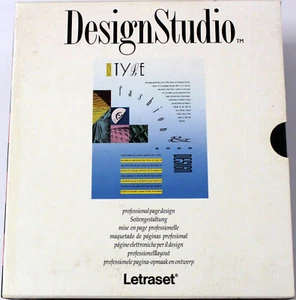 RARITÄT - Letraset DesignStudio 1.01 - Mac - Deutsch - 3½″ - Bild 1 von 7