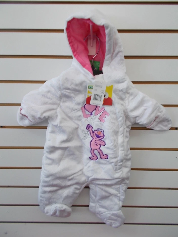 Cochecitos de lana Elmo surtidos de $60 para niñas Sesame Street talla 0/3 meses-6/9 meses Foto 1 de 1