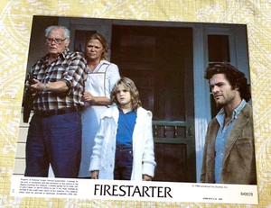 FIRESTARTER Drew Barrymore David Keith 1984 Movie 8x10 Lithograph Universal City - Bild 1 von 3