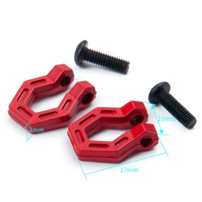 RC 1/10 Scale Alloy Hitch Tow Shackles Hooks For AXIAL SCX10 Car Crawler - Bild 1 von 4