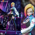 Action Figures ASTOYS Dragon Ball Android 18 Model In Stock In Box lazuli