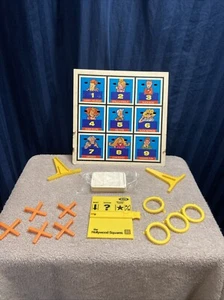 1974 Ideal The Hollywood Squares TV Show Board Game Missing One O Ring      S10 - Picture 1 of 13