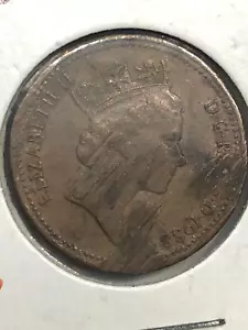 1988 Great Britain One Penny Foreign Coin #1631 - Picture 1 of 2