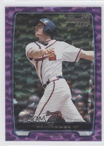 2012 Bowman Draft Draft Picks Purple Ice /10 Connor Lien #BDPP82