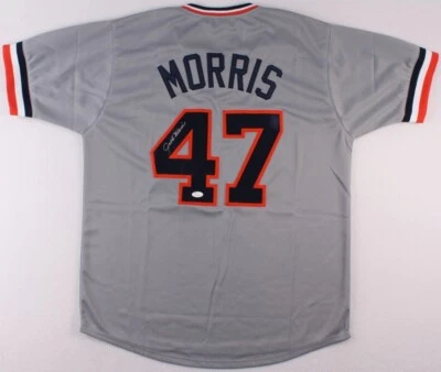 Jack Morris Signed Detroit Tigers Jersey (JSA COA) 1984 World Series Champ Ptchr - Image 1 of 4