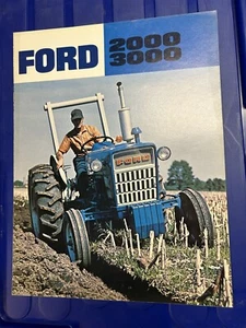 Ford 2000 3000 Tractor / Farm Advertising Sales BROCHURE - Picture 1 of 3