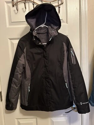 Ladies Free Country Lined Zip Front Hoodie Jacket.. Size S - Image 1 of 4