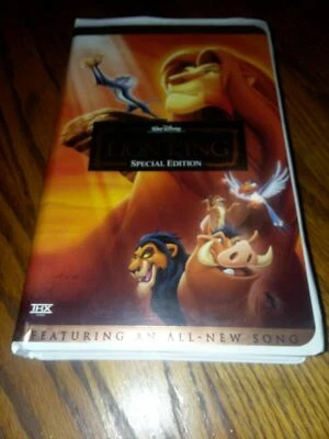 Walt Disney’s The Lion King Special Edition Platinum Edition VHS RARE Clamshell - Image 1 of 3