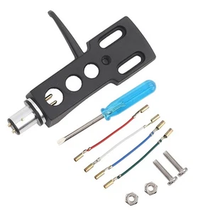 Tocadiscos Universal Phono Headshell Montaje Repuesto con Cables Plomo AM - Imagen 1 de 8