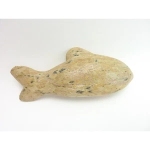 Vintage Stone Fish Killer Whale Home Decor - Picture 1 of 4