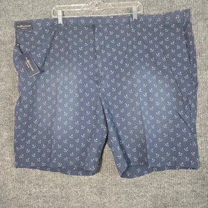 Polo Ralph Lauren pantaloncino uomo 52B blu navy vestibilità classica stampa ancoraggio cotone nautico - Foto 1 di 14