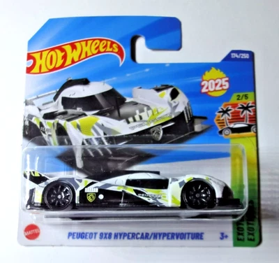 Hot Wheels - Peugeot 9X8 Hypercar - Endurance Racing - Exotics 2025 - HYW11 - Immagine 1 di 3