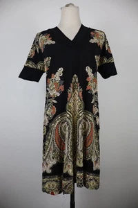 Etro Milano Dress Woman Size 44 Made In Italy Vintage Casual - Picture 1 of 8