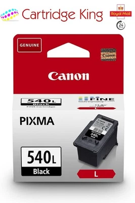 Canon PG-540L (LARGE) Black Printer Ink Cartridge - 5224B001 - Image 1 of 4