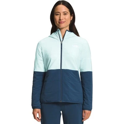 Sudadera con capucha para mujer The North Face Mountain cremallera completa (azul cielo claro) $150 Foto 1 de 4