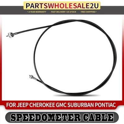 Cable velocímetro 92 pulgadas para Jeep Cherokee GMC Suburban Pontiac Bonneville Dodge Foto 1 de 4