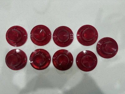 NOS 1962 Chevy Impala Tail Light Break Lamp Lens.GM OEM GUIDE Original Chevrolet Foto 1 de 4