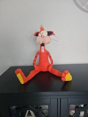 Large Bill the Cat Plush 15” Vtg 1987 Dakin Bloom County Comic Sitting Cat - Image 1 of 4
