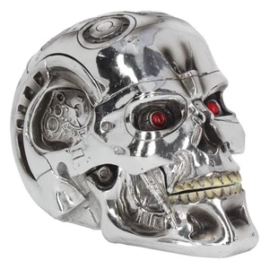 Nemesis Now T-Terminator Box 18cm Silver, Resin - Picture 1 of 7