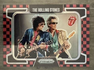 2025 Panini Prizm The Rolling Stones Red & Black Checker 175/179 #89 - Picture 1 of 2