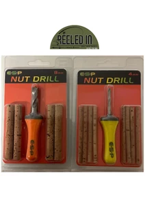 ESP Nut Drill & Cork Sticks 4mm & 8mm - Picture 1 of 1
