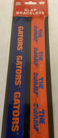 Florida Gators NCAA 2 pack Slap Bracelet   C Cover