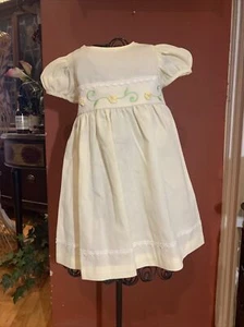 rare editions girls sz. 2T pastel yellow easter wedding summer dress - Picture 1 of 4