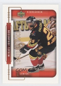 1999-00 Upper Deck Swedish Mikael Johansson #41