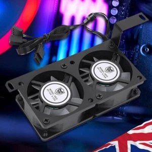 Low Noise Cooling Fan ARGB Syn with Dual 60mm Fan 5V for DDR/DDR2/DDR3/DDR4/DDR5 - Picture 1 of 12