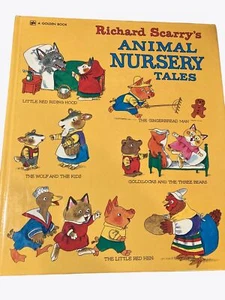 Richard Scarry's Animal Nursery Tales Hardcover Copyright 1975 - Picture 1 of 13