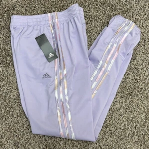 New Adidas Girls Light Purple Jogger Pants Size 16 XL MSRP $35 (AD3) - Picture 1 of 5