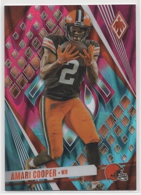 2023 Panini Phoenix AMARI COPPER #80 Fire & Ice Seismic /50-Browns - Image 1 of 3