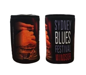 9094 SYDNEY BLUES FESTIVAL WINDSOR NSW STUBBY HOLDER CAN COOLER  - Picture 1 of 1