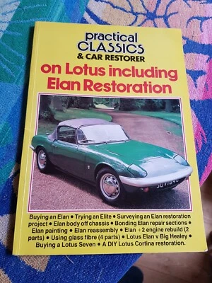 Lotus Elan Restoration Guide Practical Classics VGC +2 Elite Seven Cortina 7 — 第 1/4 张图片