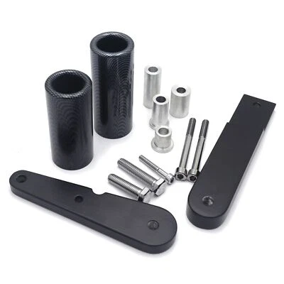 Cuadro deslizante de fibra de carbono sin cortes para Kawasaki Ninja 650 Ex650 650R 2009 2010 201 Foto 1 de 4