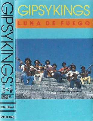 GIPSY KINGS LUNA DE FUEGO CASSETTE ALBUM  LATIN POP FLAMENCO FRANCE - Image 1 of 4
