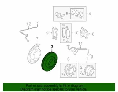 Original Ford 2013-2016 F250 F350 Super Duty XLT Rotor SOHC Extendido NUEVO OEM Foto 1 de 2