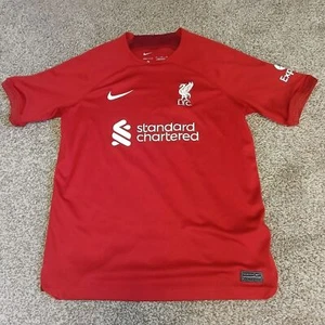 Nike Dri Fit Liverpool FC Soccer Jersey Boys Size XL - Picture 1 of 7
