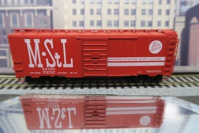 PREMIUM HO SCALE M&ST L 54394 40' BOXCAR W/SPRUNG TRUCKS & KNUCKLE CPLRS! - Image 1 of 4