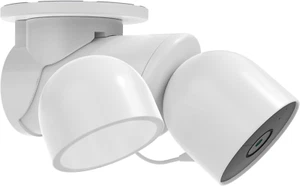 Montaje alero para Google Nest Cam con reflector - Cámara de seguridad para reflectores exteriores - Imagen 1 de 12