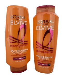 New L'Oreal Paris Elvive Dream Lengths Restoring Shampoo & Conditioner 12.6 oz. - Picture 1 of 1