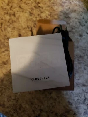 Cloudnola Block Clock 3-in-1 LED Alarm Clock Calendar Temperature 12/24H White  - Image 1 of 4