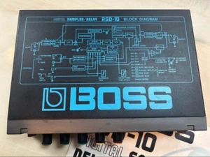 Boss RSD-10 Digital Sampler Delay Half Rack Vintage Effect Unit Tested Japan - Picture 1 of 3
