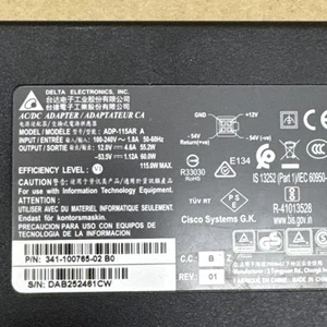 12V 6.25A 75W AC Genuine Delta ADP-75AR B LAPTOP POWER CHARGER ADAPTER UK - Picture 1 of 8